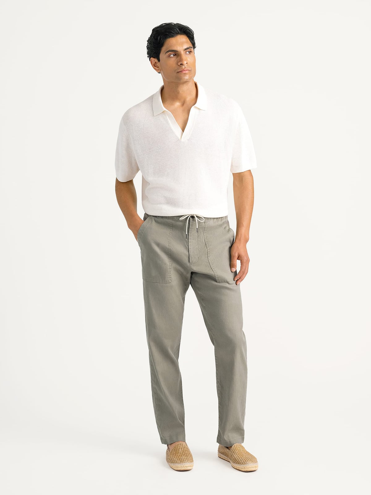 Drawstring Pants Linen Pants Reddit Amalfi Sage Cotton And Linen Stretch  Drawstring Pant