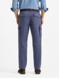 Salt Shrinkage Wide Cargo Pants[Navy] – altared
