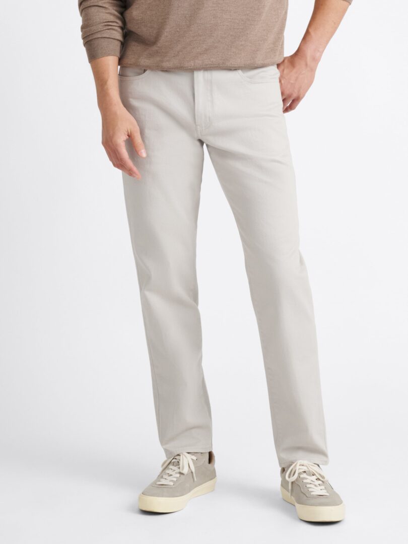 Stone Italian Stretch 5-Pocket Thumb Detail