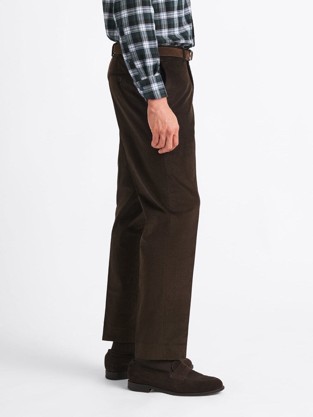 brown corduroy dress pants Brown Stretch Corduroy Dress Pants
