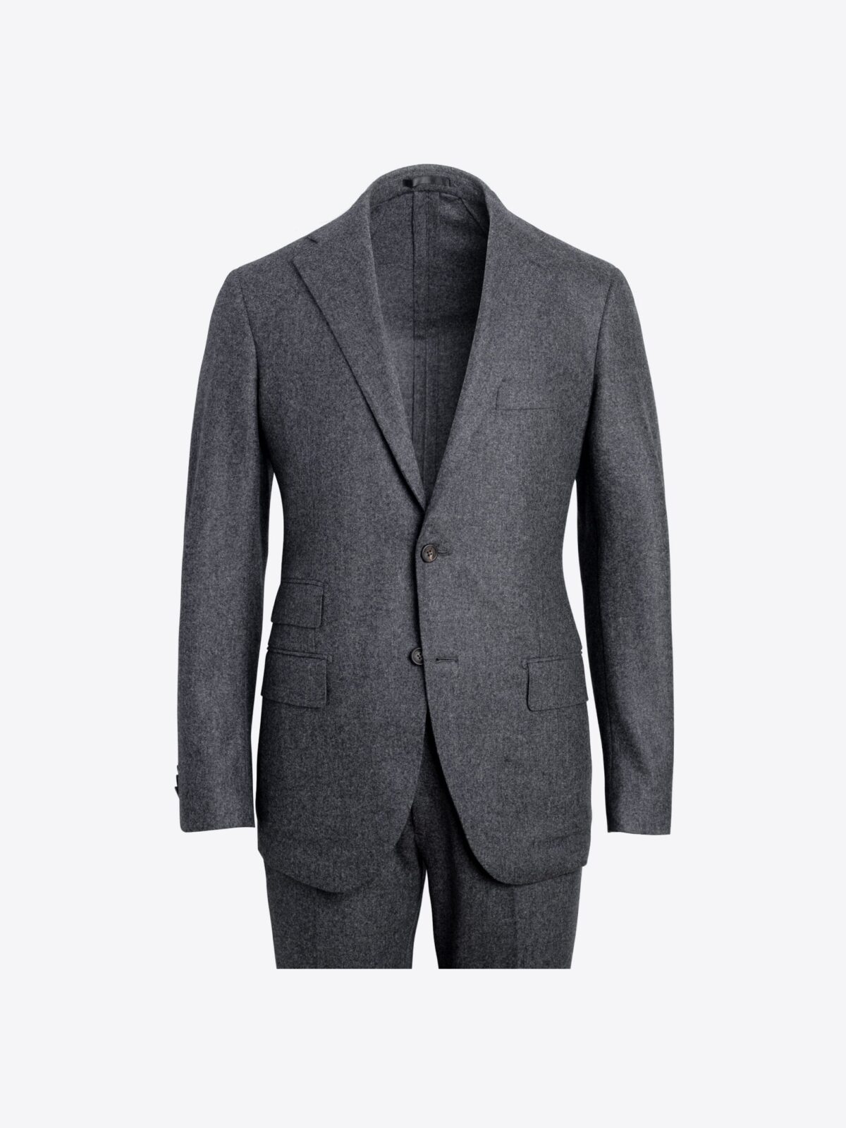 VBC Grey Wool Flannel Allen Suit
