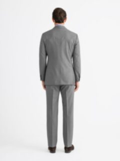 Drago S130s Grey Tropical Wool Allen Suit - Custom Fit Tailored