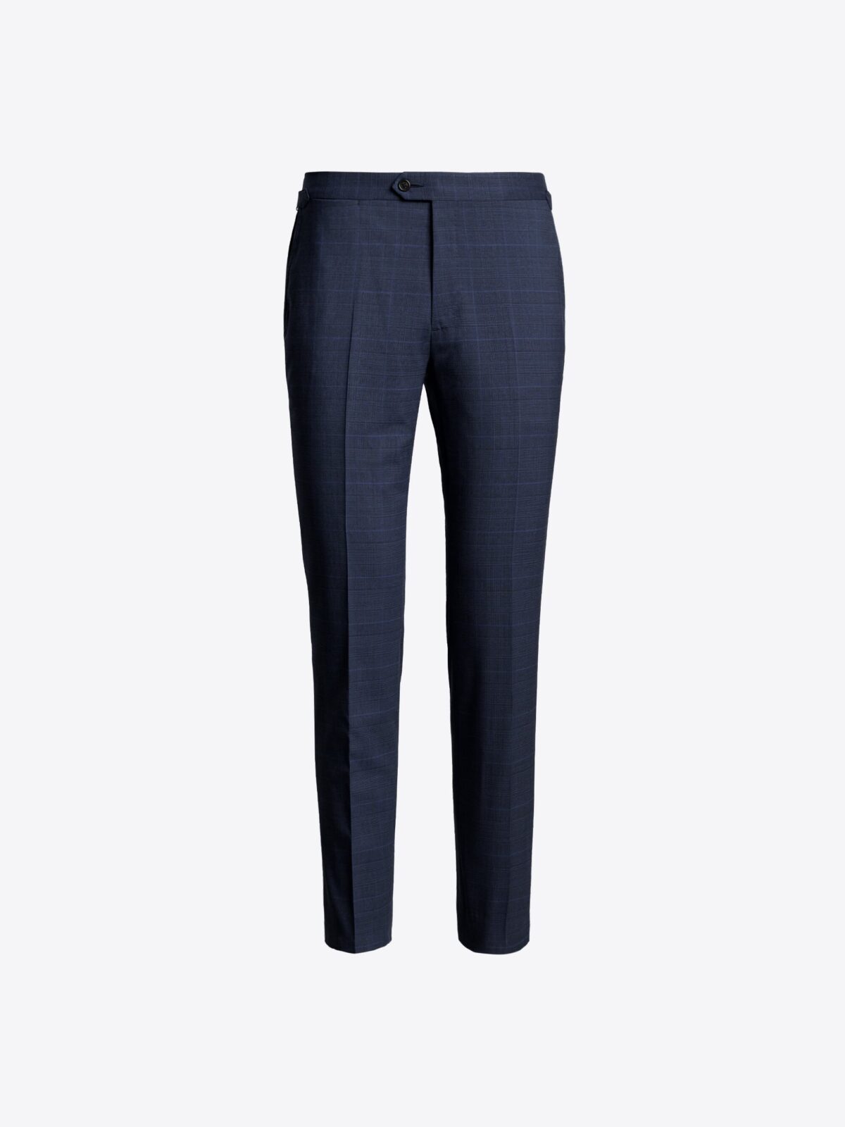 Projek Raw - Men's Blue-accent Prince of Wales stretch pant Slim fit