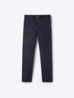 Shop Torino Navy Heavyweight Stretch Twill Chino