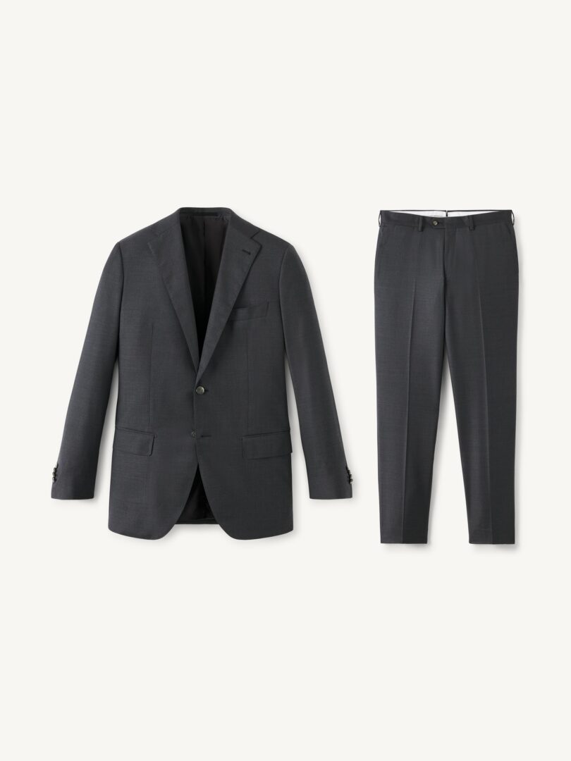 Men’s Grey Melange Allen Suit Thumb