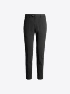 Shop Black Seersucker Stretch Dress Pant