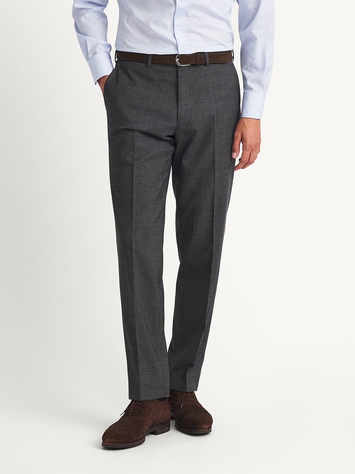 dress pant fit Kenneth Cole Reaction Men's Slim Fit Solid Performance Dress Pant main image 0