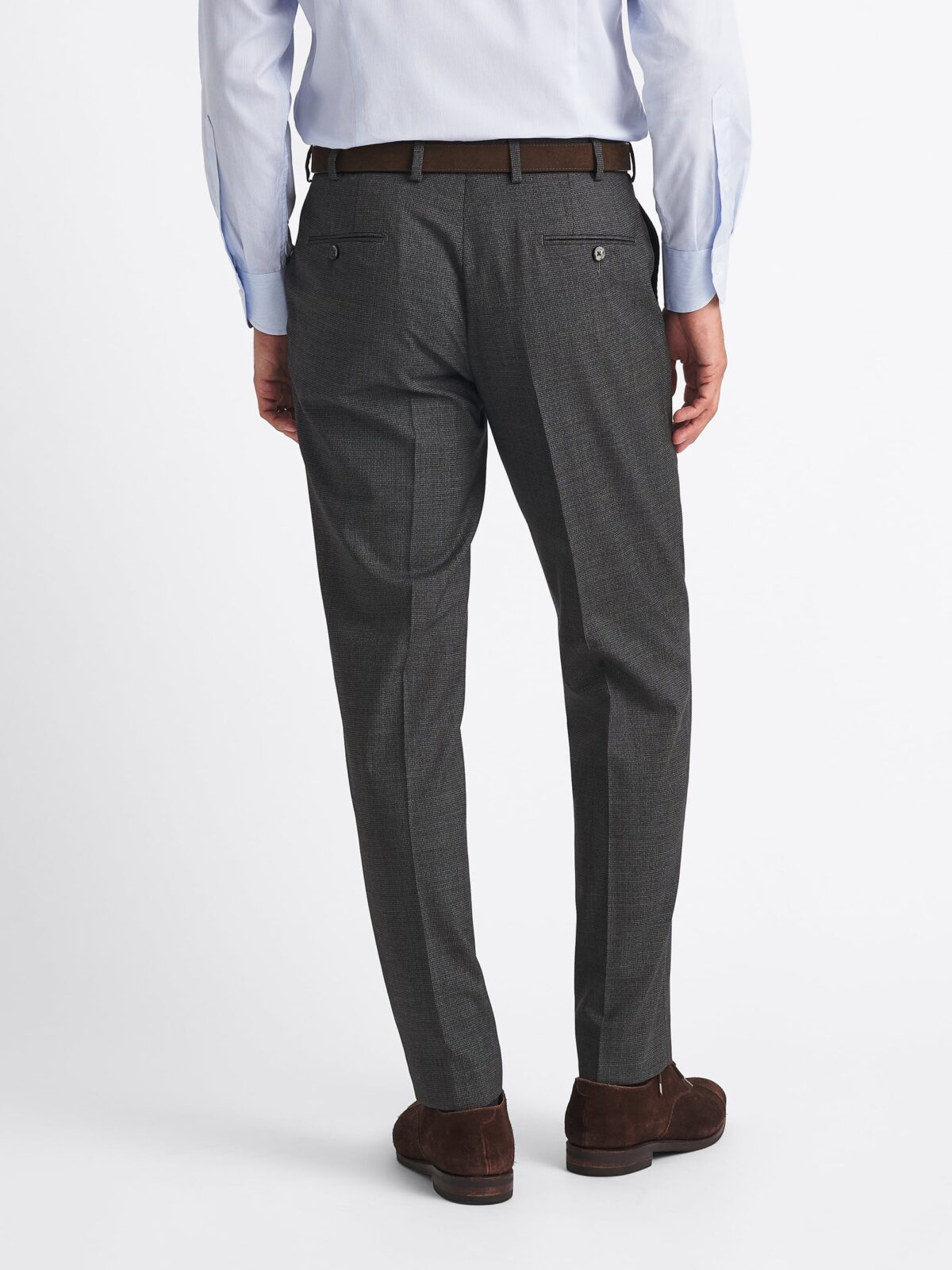【SCENERITY】Formal wool slacks Signature Bi-Stretch Serge Wool Pants - Bobby Jones