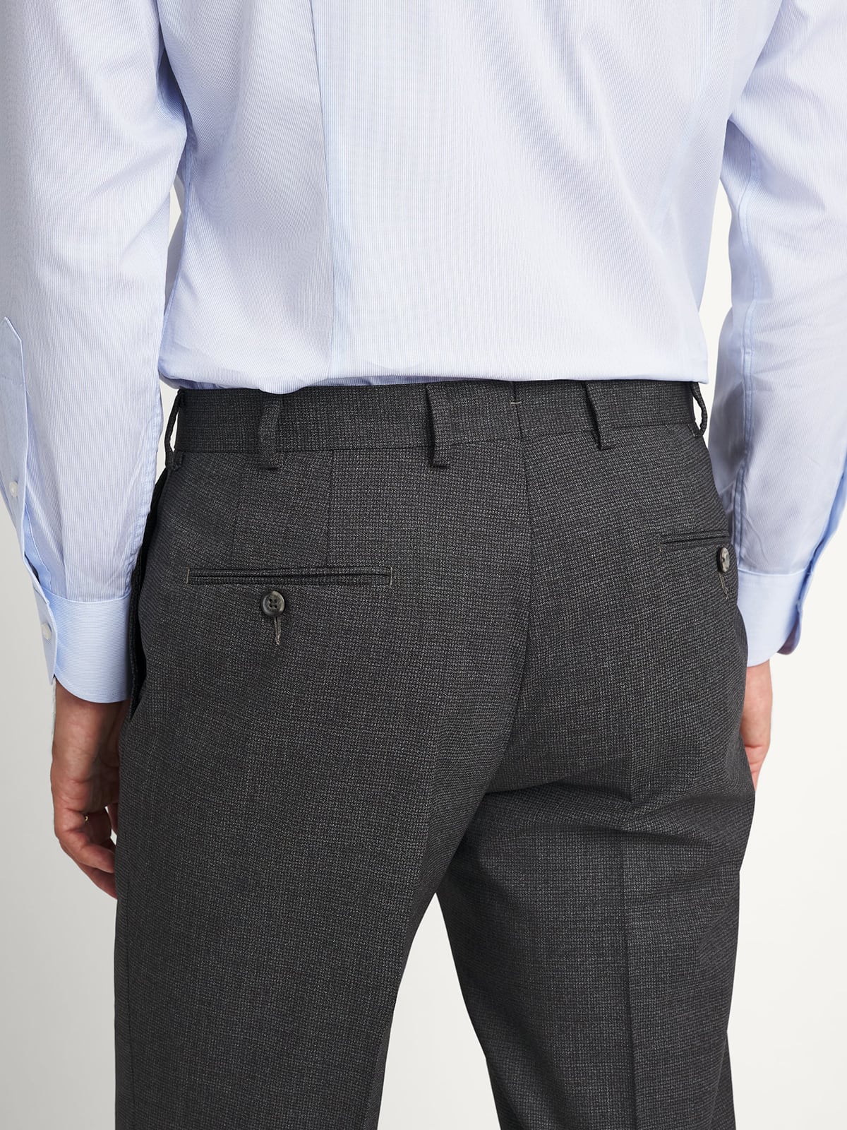 winter wool dress pants Proper Cloth Grey Textured Stretch Men's Custom deep shade of black Performance Western Shirt Women's Suede Velvet Zip-Front Height:4'11