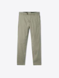 Shop Bergamo Faded Fatigue Cotton and Linen Stretch Chino