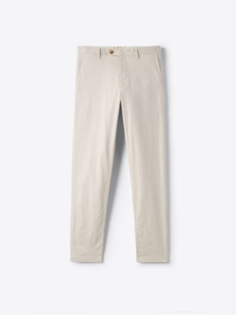 Suggested Item: Bergamo Sand Cotton and Linen Stretch Chino