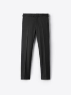 Shop Mayfair Black Wool Tuxedo Pant