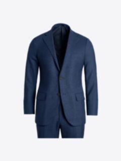 Shop Allen Navy Comfort Fresco Suit