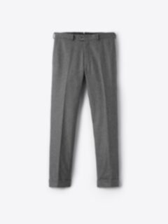 Shop VBC Grey Wool Flannel Dress Pant