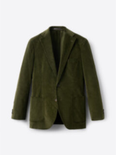 Shop Olive Stretch Corduroy Waverly Jacket