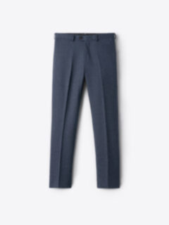 Shop Reda Navy Glen Plaid Dress Pant