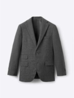 Shop Reda Charcoal Glen Plaid Allen Suit Jacket