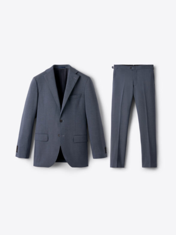 Men’s Slate Heavy Fresco Allen Suit Thumb