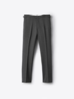 Shop Dark Grey Stretch 3 Ply Fresco Dress Pant