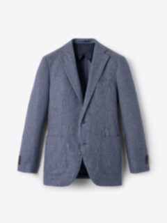 Shop Slate Wool Glen Plaid Bedford Jacket