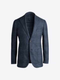 Shop Bedford Navy Glen Plaid Donegal Jacket
