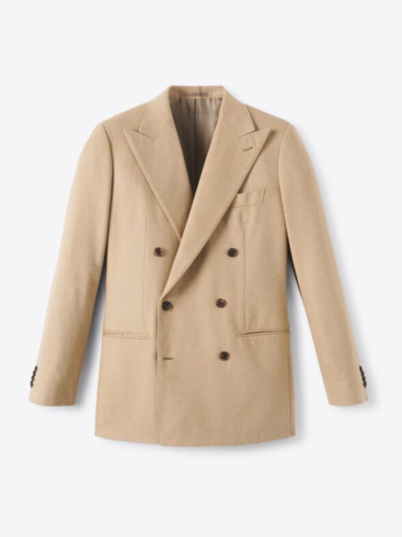 Thumb Photo of Double Breasted Camelhair Jacket