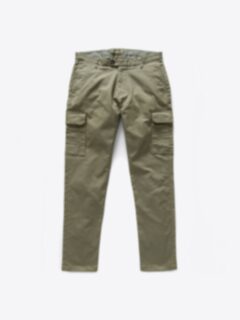 Shop Thompson Surplus Green Herringbone Cargo Pant