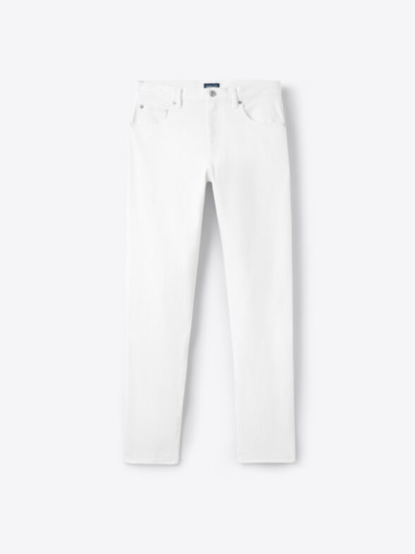 Thumb Photo of Japanese 12oz White Stretch Jeans