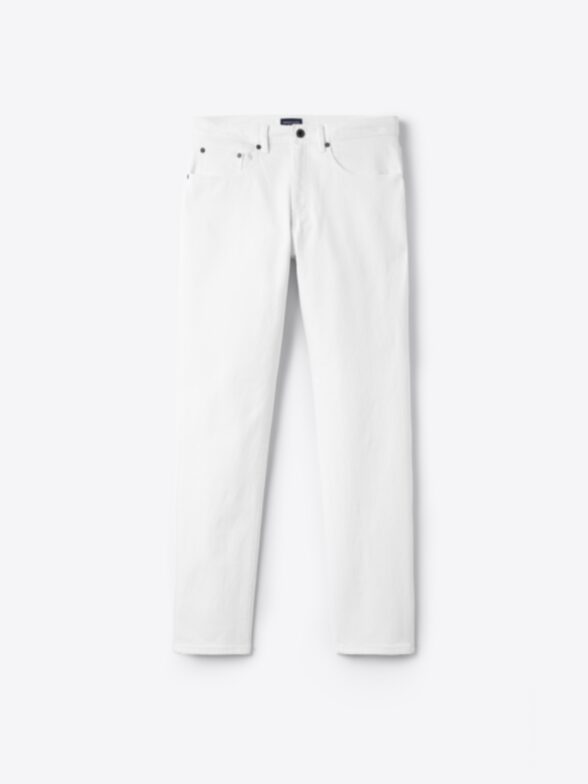 Thumb Photo of Japanese 12oz White Stretch Jeans