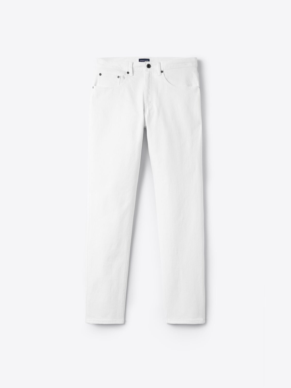 Japanese 12oz White Stretch Jeans