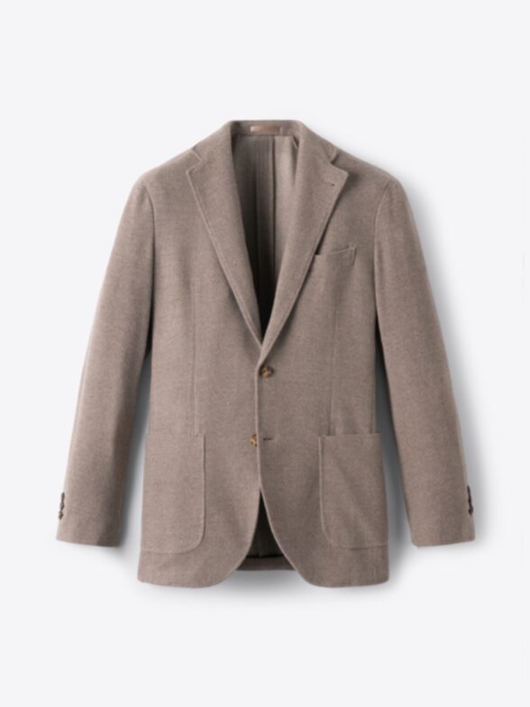 Thumb Photo of Drago S180s Taupe Melange Flannel Waverly Jacket