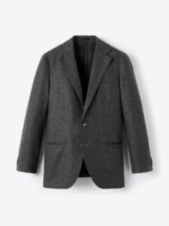 Shop VBC Faded Black Flannel Downing Jacket
