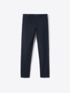 Shop Bleecker Navy Stretch Chino