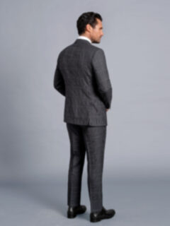 Men's Glen Plaid Wool Suit