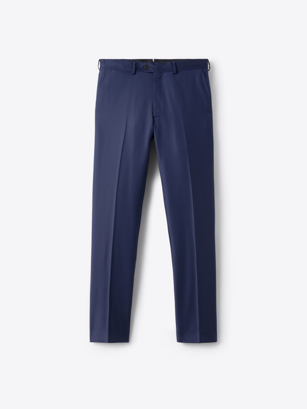 Great Deals Trouser Suit in Navy Blue Silk Fabric LSTV113226
