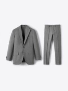 Shop Drago S130s Grey Tropical Wool Allen Suit
