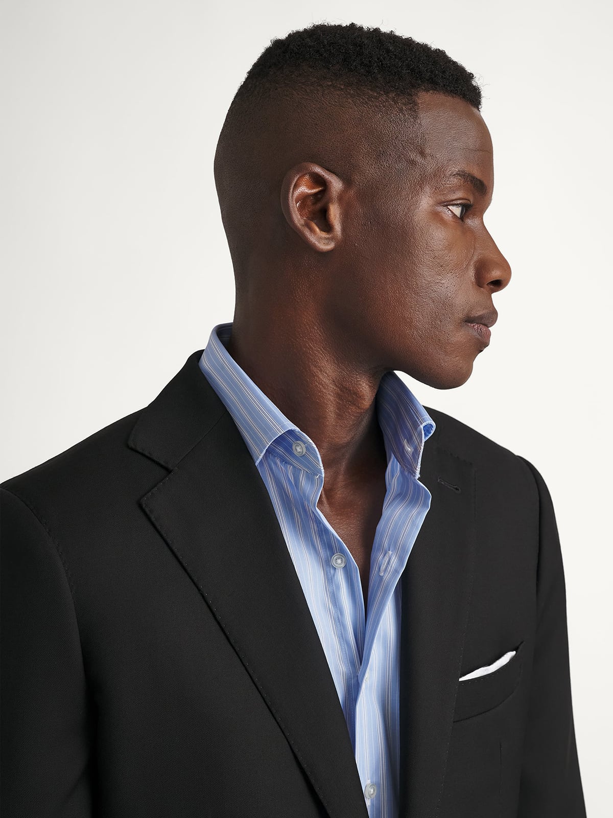 Black Stretch Allen Suit - Custom Fit Tailored Clothing Black Stretch Allen Suit - Custom Fit Tailored Clothing