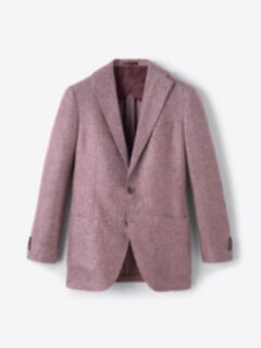Shop Garnet Linen and Lyocell Hopsack Bedford Jacket