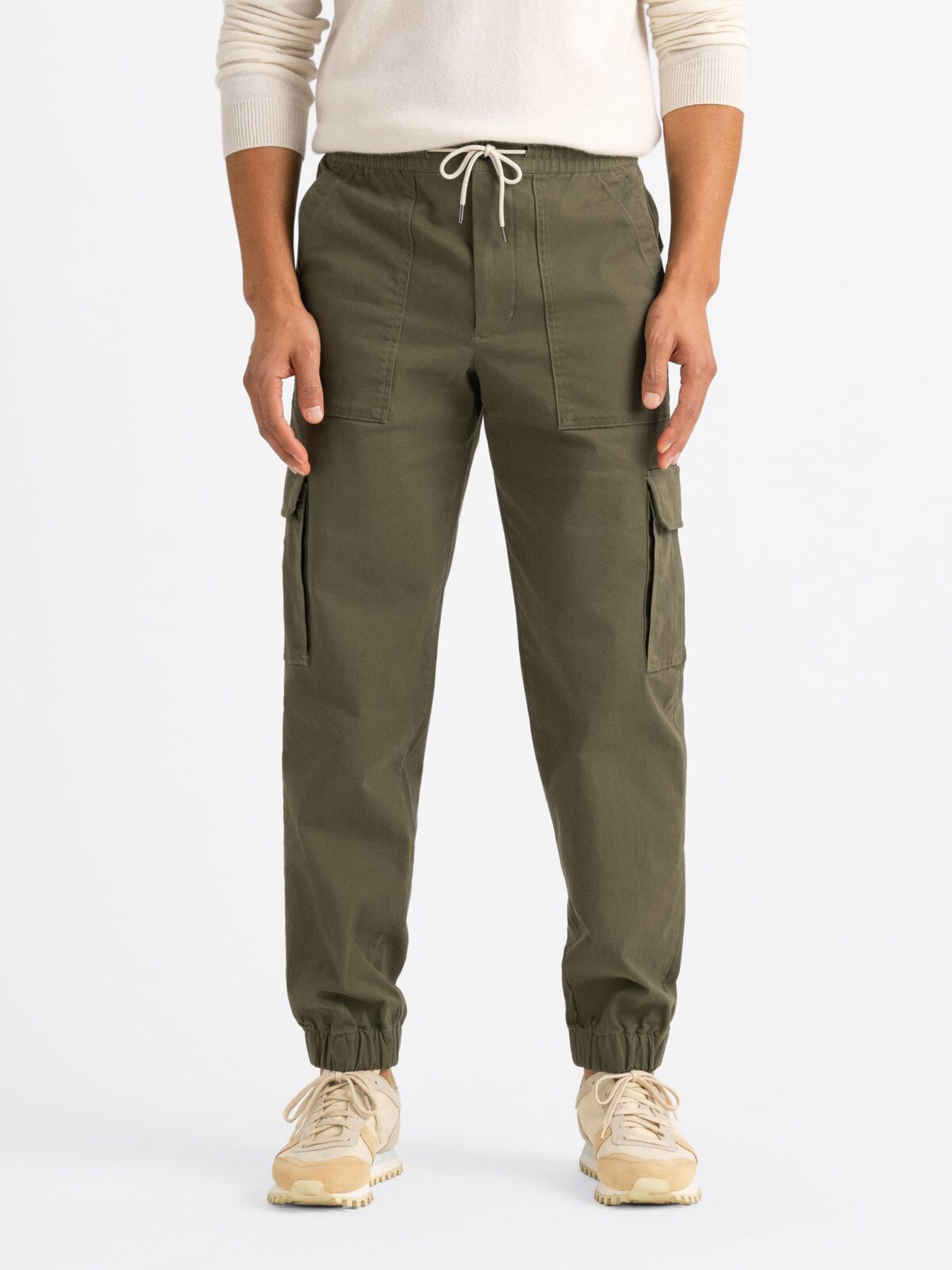 Olive green shops cargo joggers