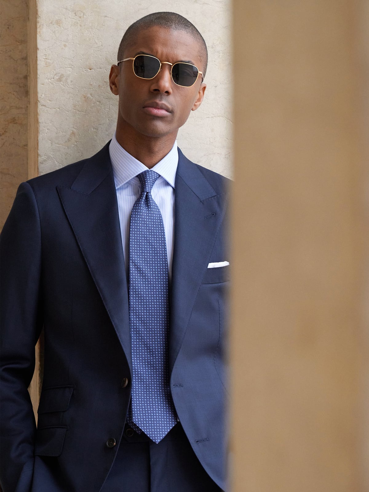 THE RERACS 5BUTTON PEAKED LAPEL JACKET