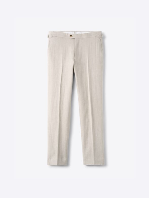 Thumb Photo of Natural Irish Linen Dress Pant