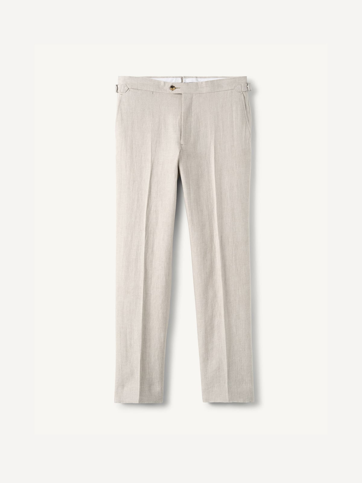chinese dress ladies Men's Sand Linen Blend Pants
