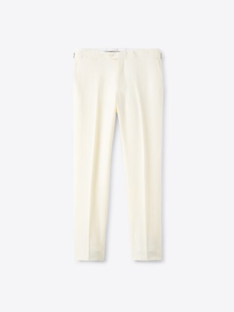 パンツ Kant Linen Belt Banding Slacks (3color) Stone Wool and Linen Stretch Dress Pant - Custom Fit