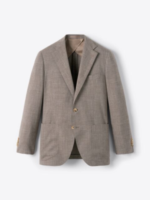 Veste Loro Piana Femme - Taupe Beige, Poches Boutonnées, Taille US8/IT44, Occasion