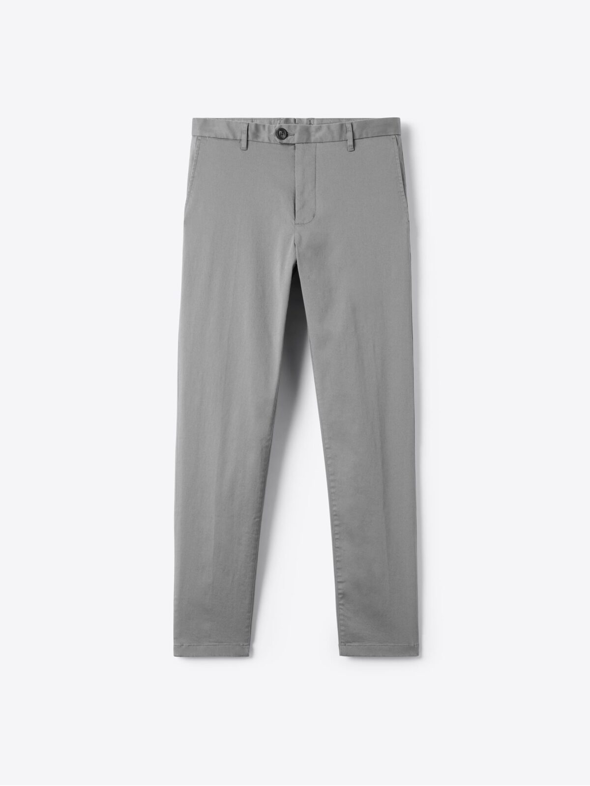 パンツ ancellm PAINT CHINO TROUSERS(GRAY) 3 Di Sondrio Grey Stretch Cotton Chino - Custom Fit Pants