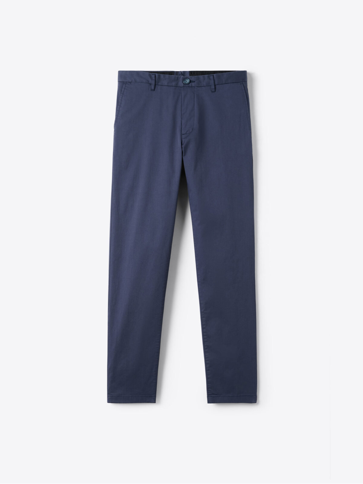 Di Sondrio Faded Navy Lightweight Stretch Twill - Custom Fit
