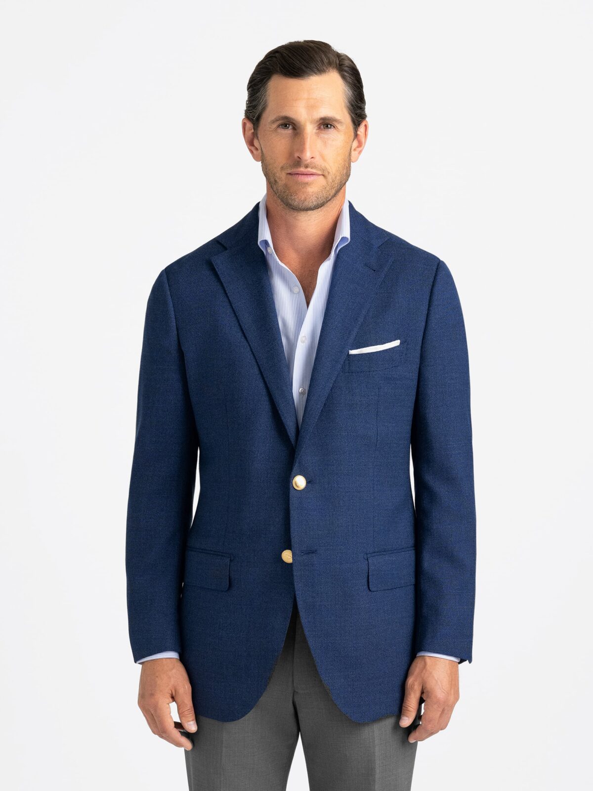Ocean Blue Newport Jacket - Custom Fit Tailored Clothing