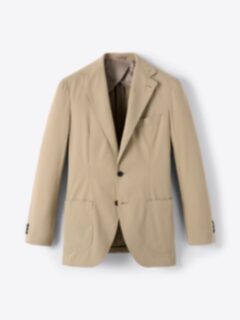 Shop Khaki High Twist Cotton Sullivan Jacket