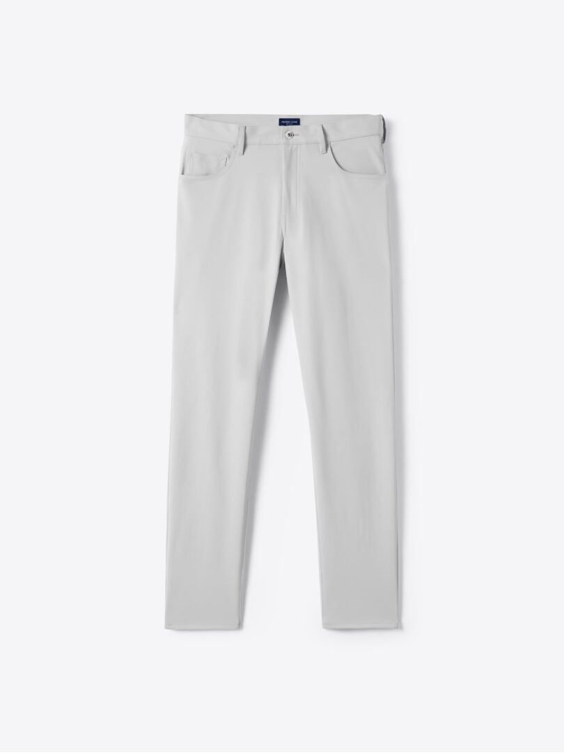 Milano Light Grey Performance Golf 5-Pocket Product Image