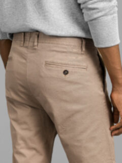 Bowery Khaki Stretch Heavy Cotton Chino